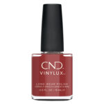 Vernis CND Vinylux Books & Beaujolais rouge bordeaux chaud 15 ml