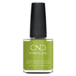 Bouteille de vernis vert CND Vinylux Crisp Green