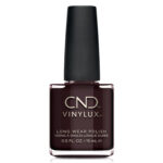 Vernis longue tenue CND Vinylux Dark Dahlia bordeaux foncé en flacon 15 ml