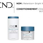 CND retention poudre bright white