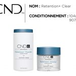 CND retention poudre clear