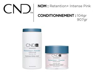 CND retention poudre intense pink