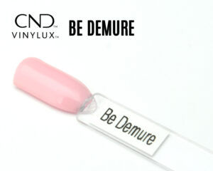 Capsule CND Vinylux Be Demure couleur rose pastel délicat