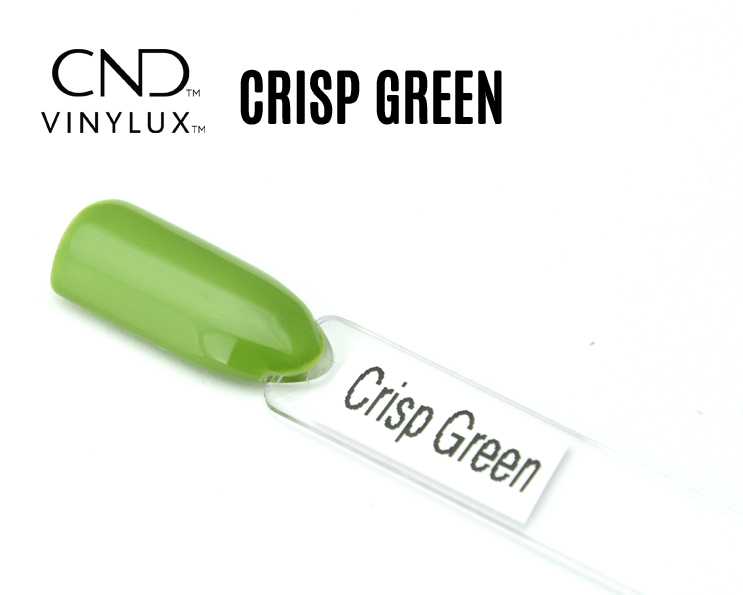 Capsule de vernis vert frais CND Vinylux Crisp Green