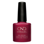 cnd shellac red baroness vernis semi permanent professionnel