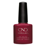 cnd shellac rouge rite vernis semi permanent professionnel