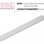 lime blanche droite 100180