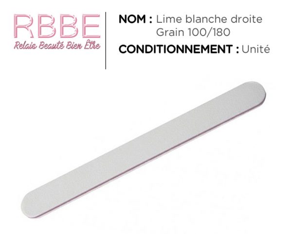 lime blanche droite 100180