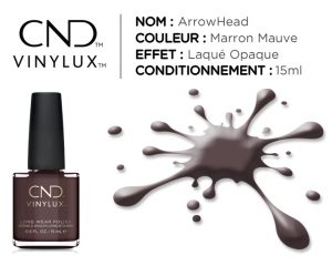 vinylux vernis longue tenue arrowhead