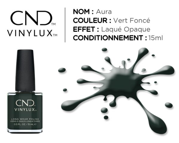 vinylux vernis longue tenue aura