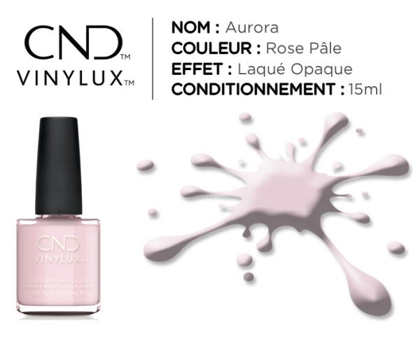 vinylux vernis longue tenue aurora