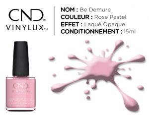 vinylux vernis longue tenue be demure