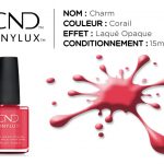 vinylux vernis longue tenue charm