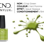 vinylux vernis longue tenue crisp green