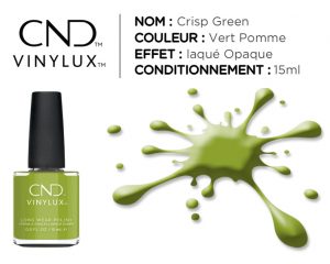 vinylux vernis longue tenue crisp green