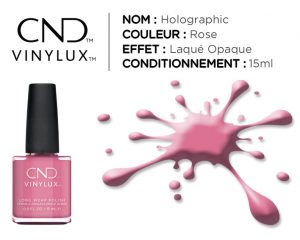 vinylux vernis longue tenue holographic