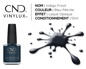 vinylux vernis longue tenue indigo frock