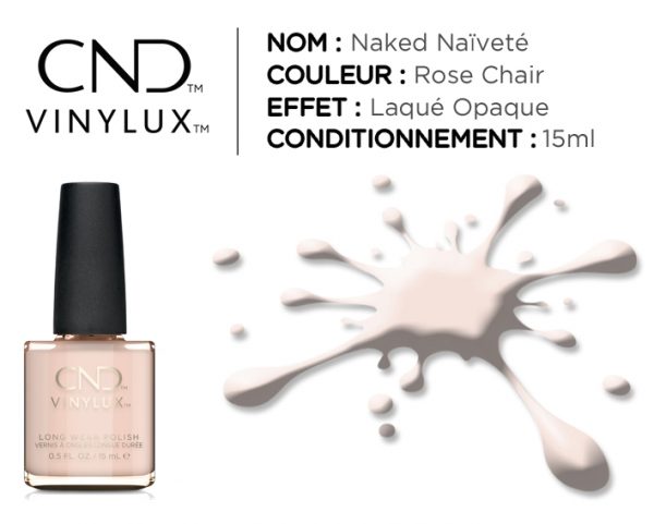 vinylux vernis longue tenue naked naivete