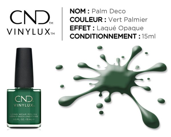 vinylux vernis longue tenue palm deco