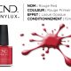 vinylux vernis longue tenue rouge red