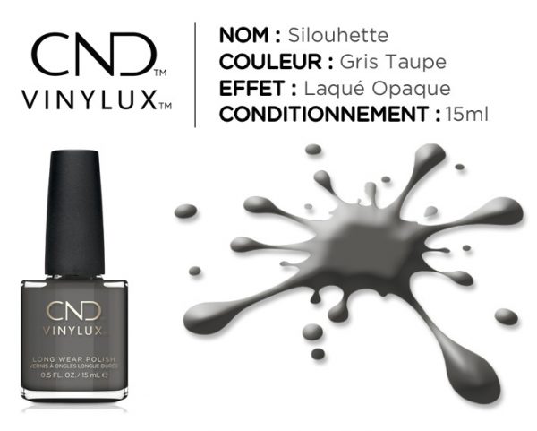 vinylux vernis longue tenue silouhette