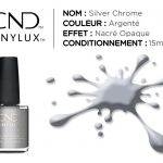 vinylux vernis longue tenue silver chrome