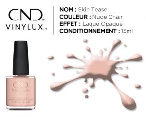 vinylux vernis longue tenue skin tease