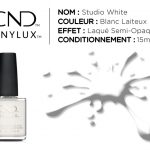 vinylux vernis longue tenue studio white