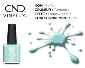 vinylux vernis longue tenue taffy