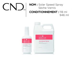 CND solar speed spray