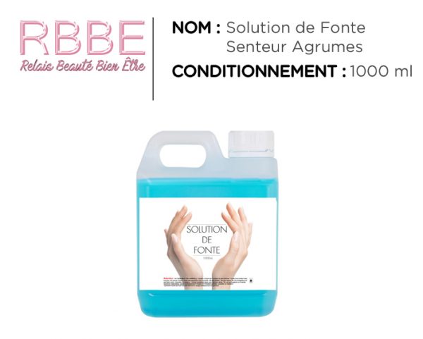 RBBE solution de fonte agrumes