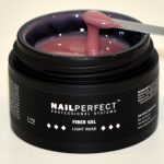 nail perfect fiber gel light rose pot