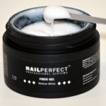 nail perfect fiber gel mellow white pot
