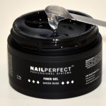 nail perfect fiber gel sheer rose pot