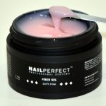 nail perfect fiber gel soft pink pot