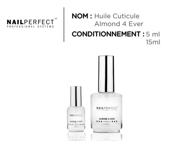 nail perfect huile cuticule almond4ever