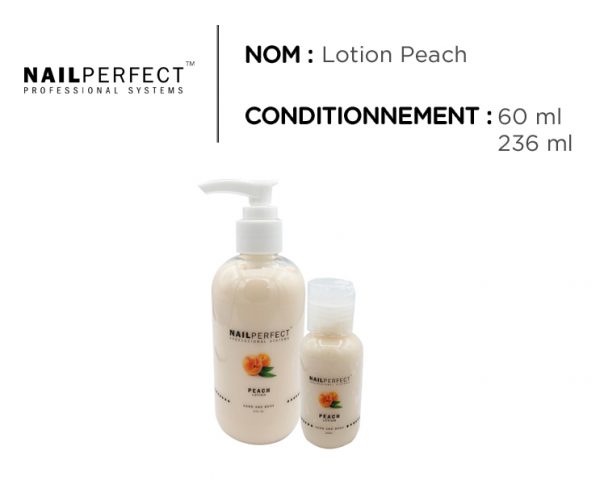 nail perfect lotion peach