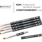 nail perfect professional gel brush angular