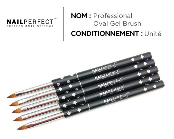 nail perfect professional oval gel brush