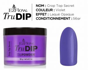 tru dip crop top secret
