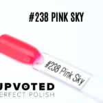 Capsule du vernis semi-permanent NailPerfect Upvoted #238 Pink Sky, rose vif lumineux.
