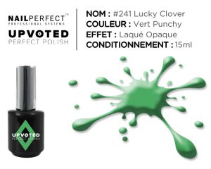 Nail perfect upvoted 241 lucky clover