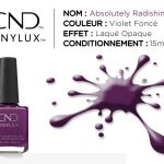 vinylux vernis longue tenue absolutely radishing