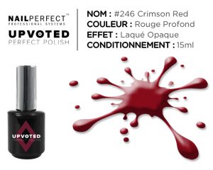 Nail perfect upvoted 246 crimson red