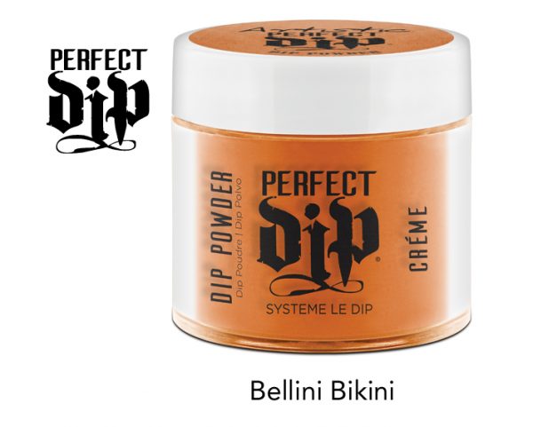 artistic nail design dip bellini bikini