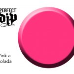 artistic nail design dip pink a colada dot