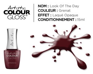 colour gloss look of the day