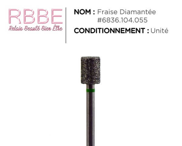 Fraise manucure ongle – Cylindre Diamantée