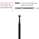 Fraise manucure ongle – Boule Diamantée