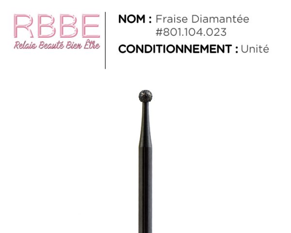 Fraise manucure ongle – Boule Diamantée